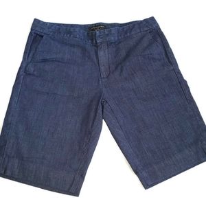 Banana Republic Hampton fit classic blue short